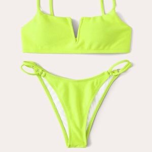 Two piece bathing suit!